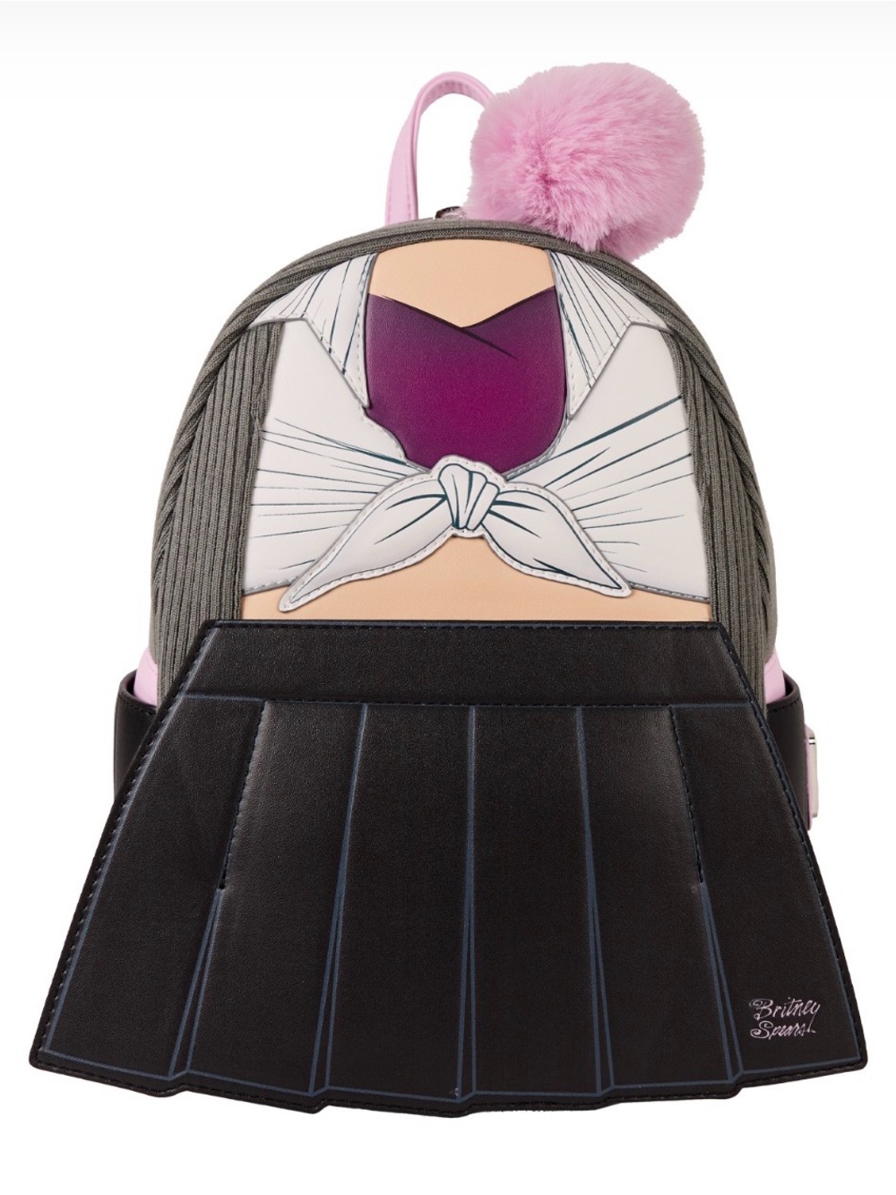 Britney Spears ...Baby One More Time Cosplay Mini Loungefly Backpack NWT